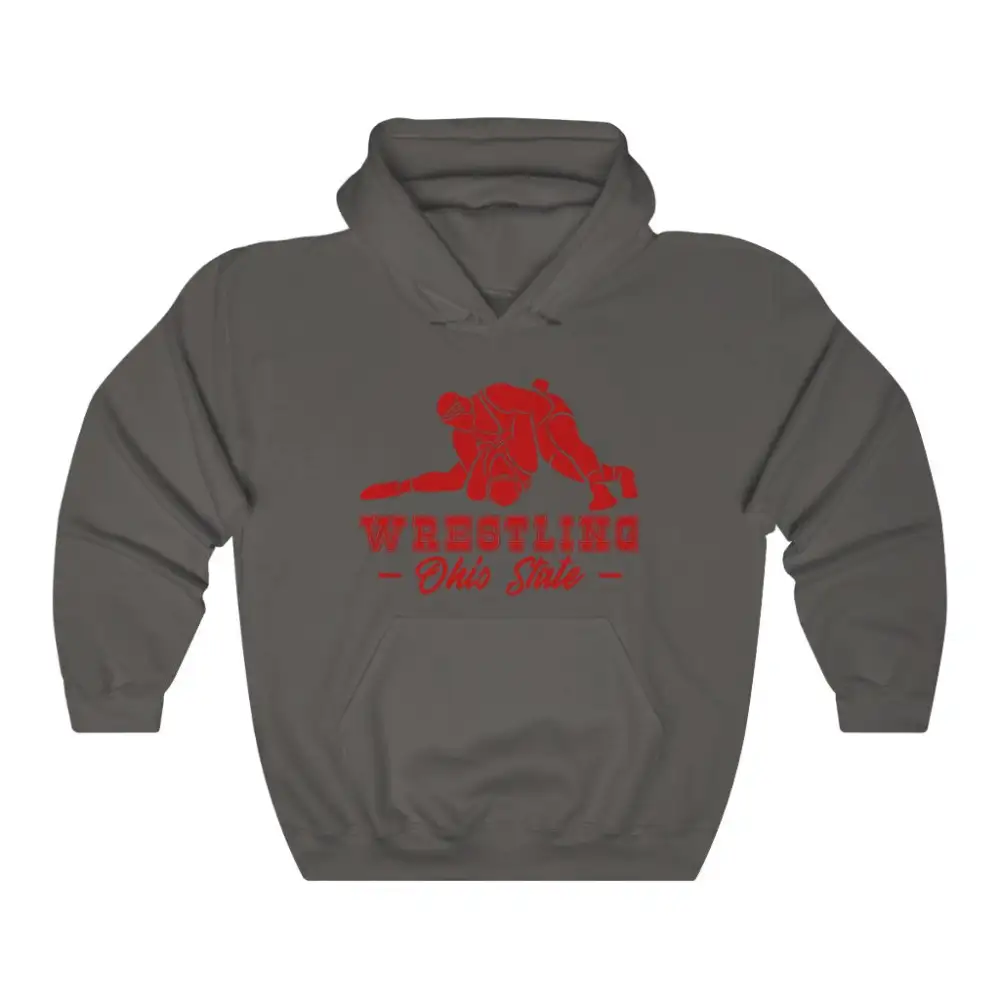Lettered Wrestling Graphic Hoodie