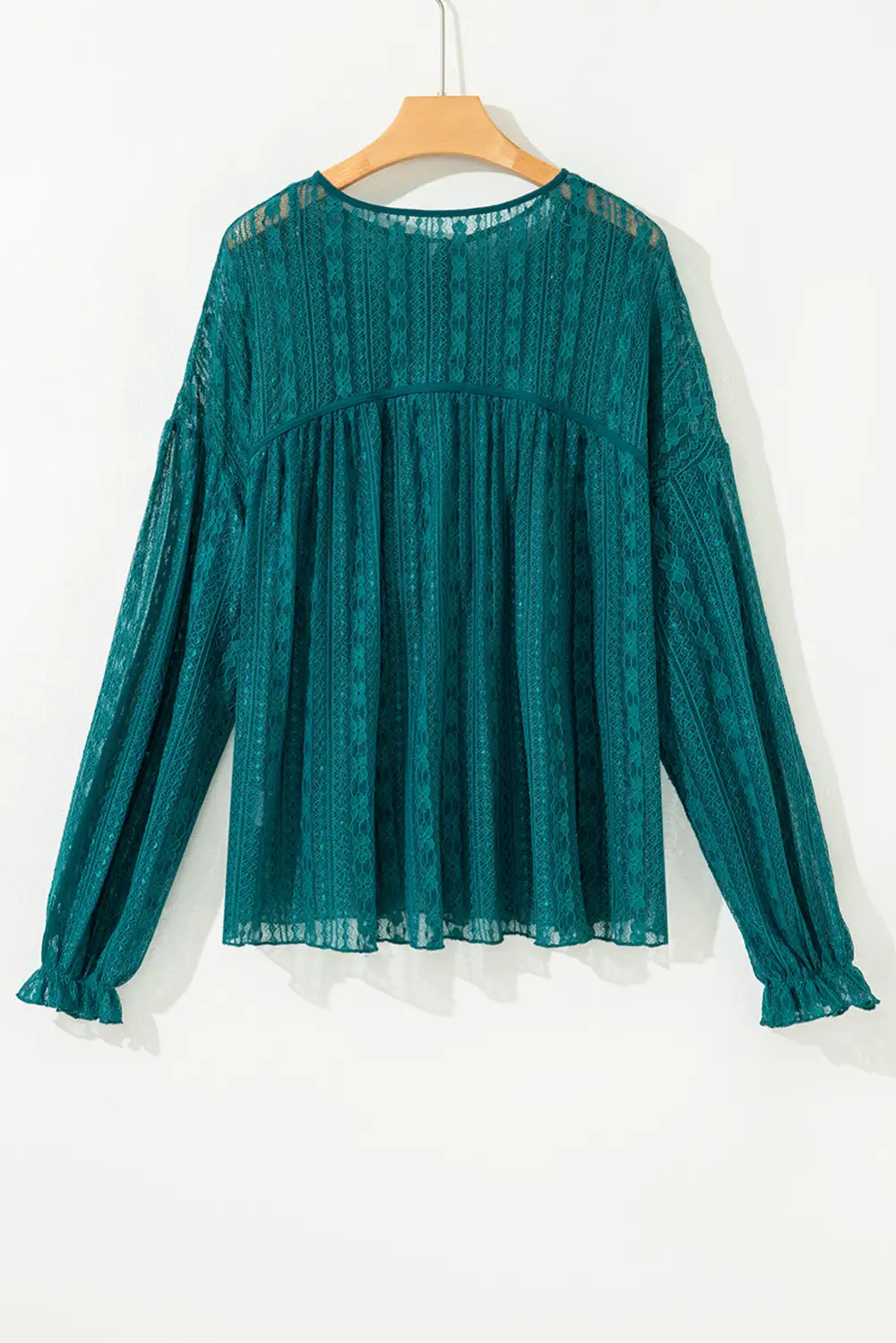 Lace Trim Blouse