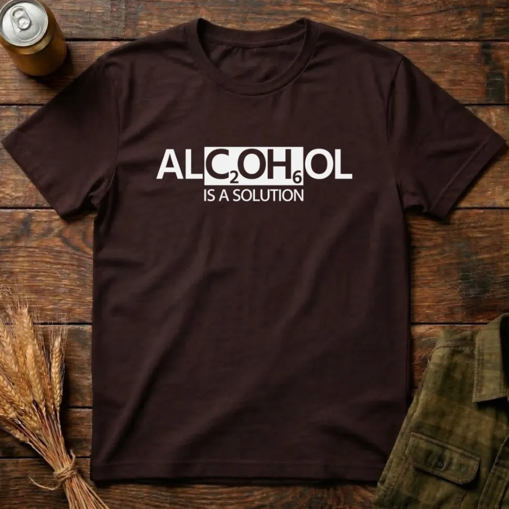 It'S A Solution Graphic Cotton T-Shirt