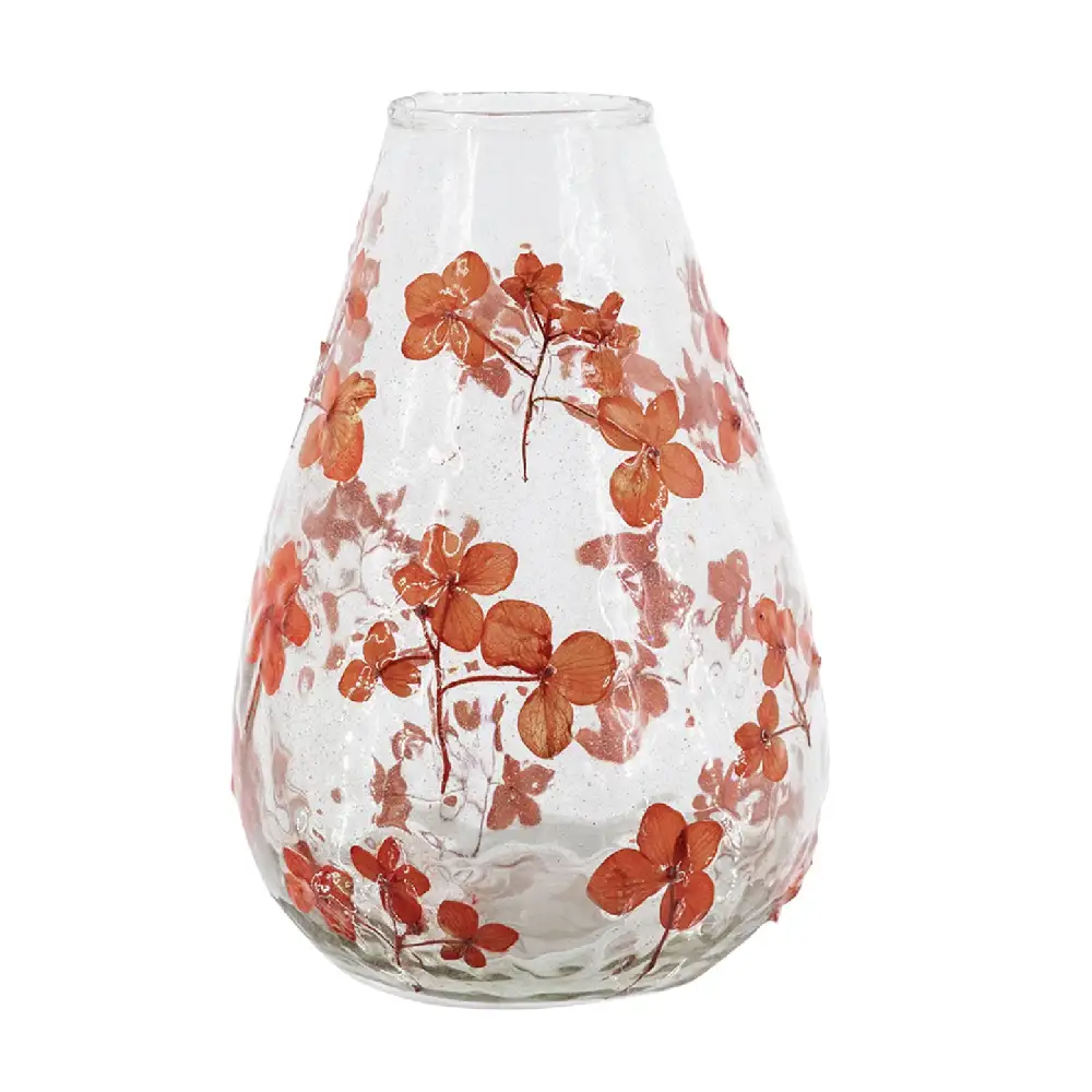 Botanical Glass Vase