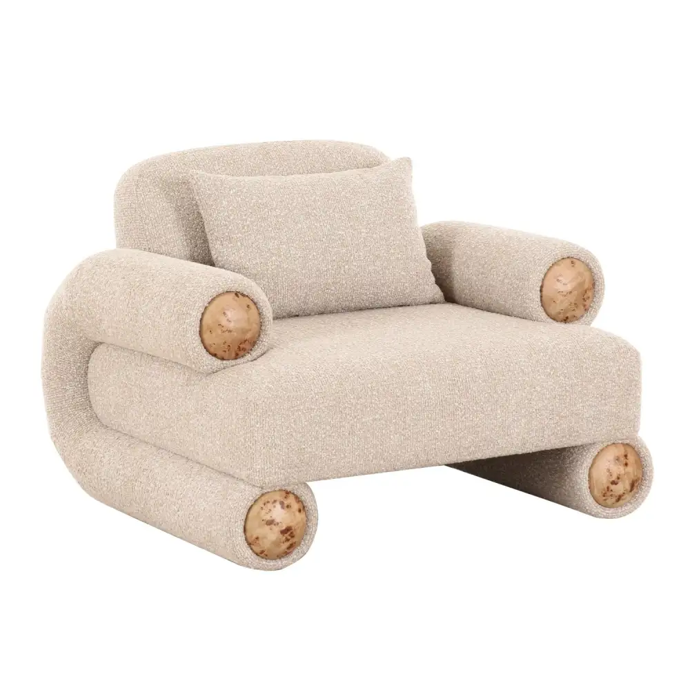Fabric Modern Accent Chair