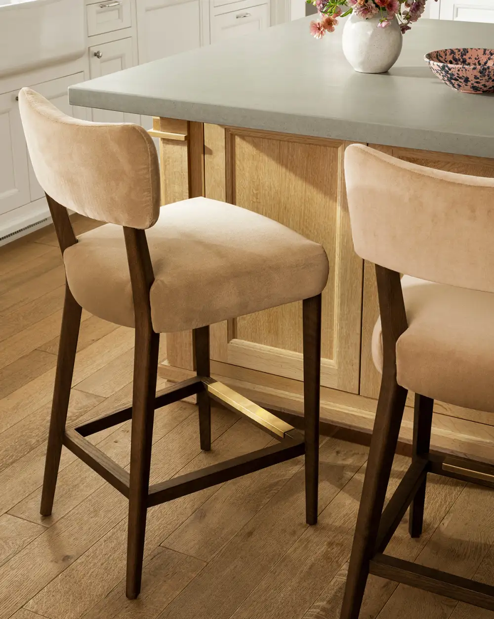 Everyday Velvet Stool