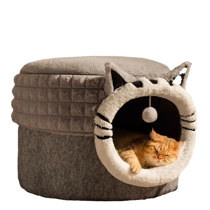 Enclosed Hideaway Cat Bed