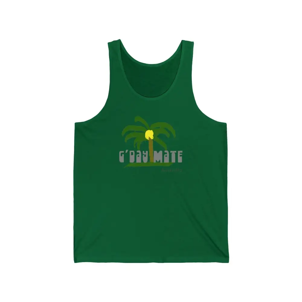 Palm Tree Travel Graphic Tank Top