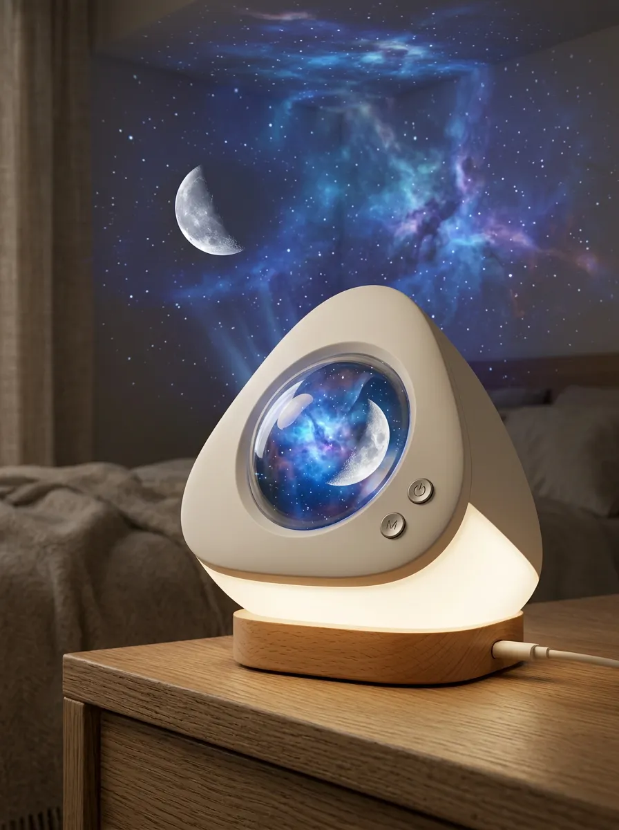 Cosmic Galaxy Moon Starry Sky Projector Night Light