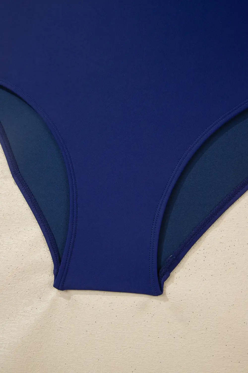 Shell Stitched Trim Bikini Swim Set