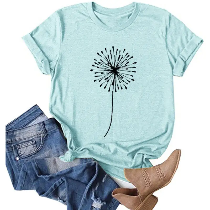 Refined Round-Neck Short-Sleeve Knit T-Shirt
