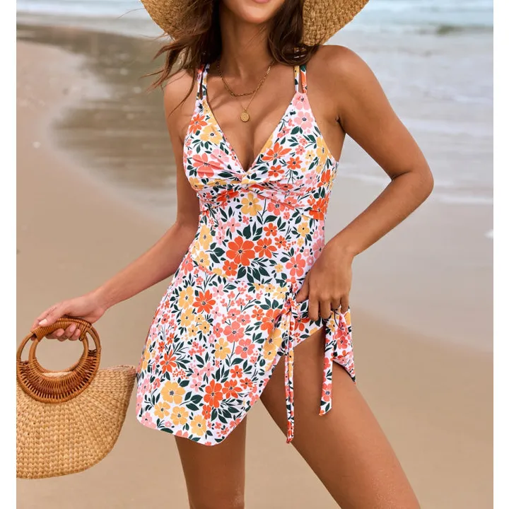 Women's Crisscross One-Piece Swimsuit