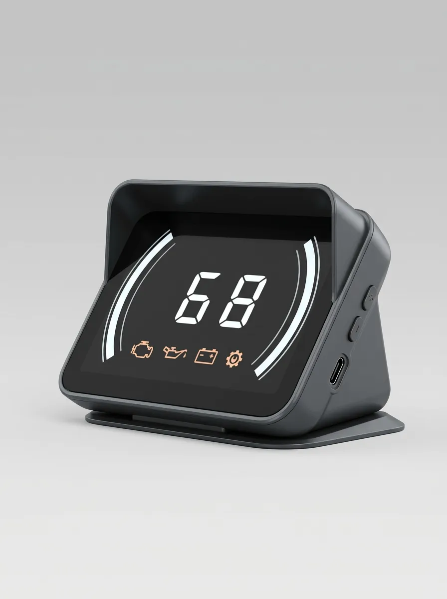 Structured Digital-Speedometer HUD Car HUD Display
