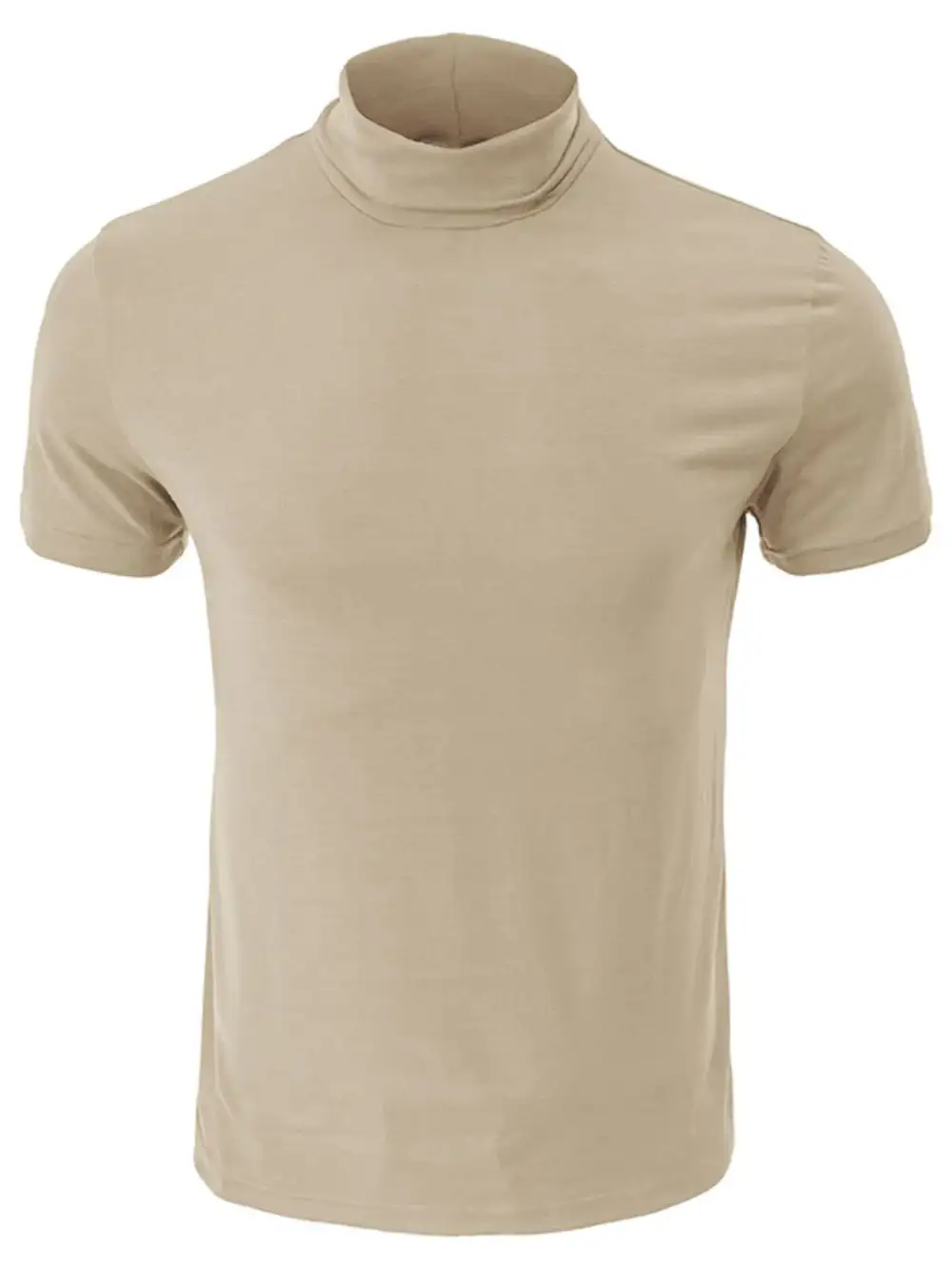 Everyday Mock Neck Short Sleeve Tee