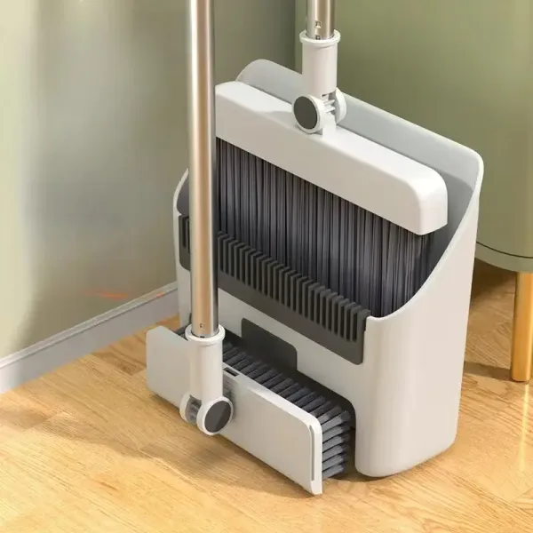 3-in-1 Home Cleaning Kit: Soft Bristle Broom