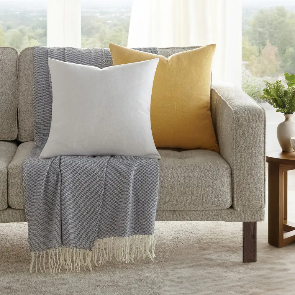 Solid  Throw Pillows