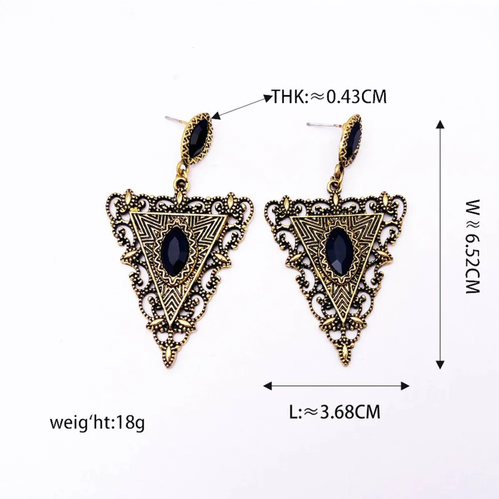 Geometric Vintage Earrings