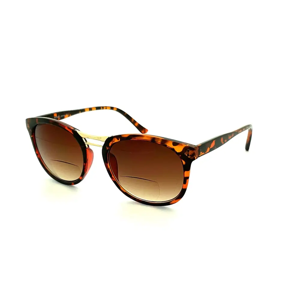 Refined Round Bifocal Reading Sunglasses