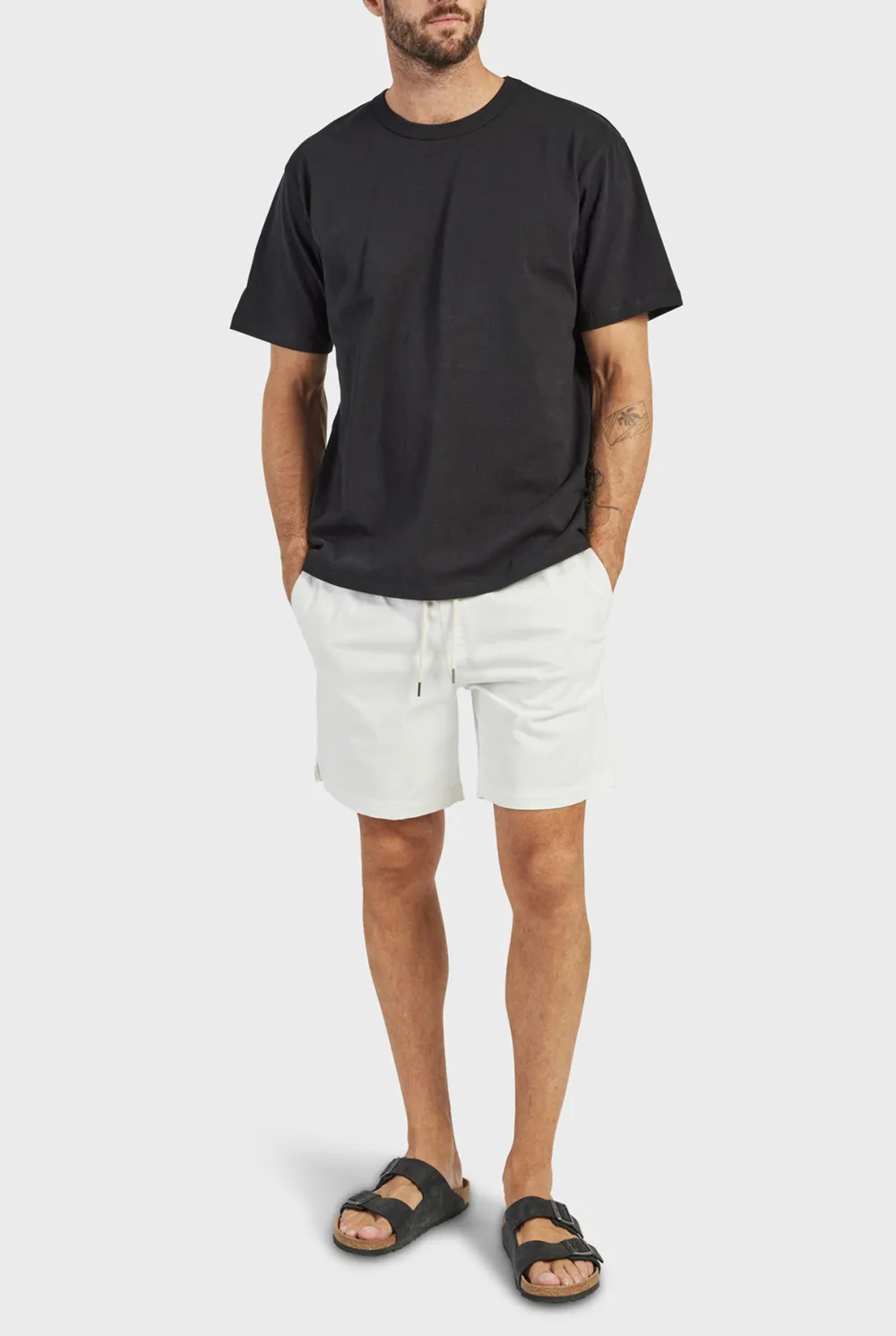 Classic Straight Cut Cotton Chino Casual Shorts