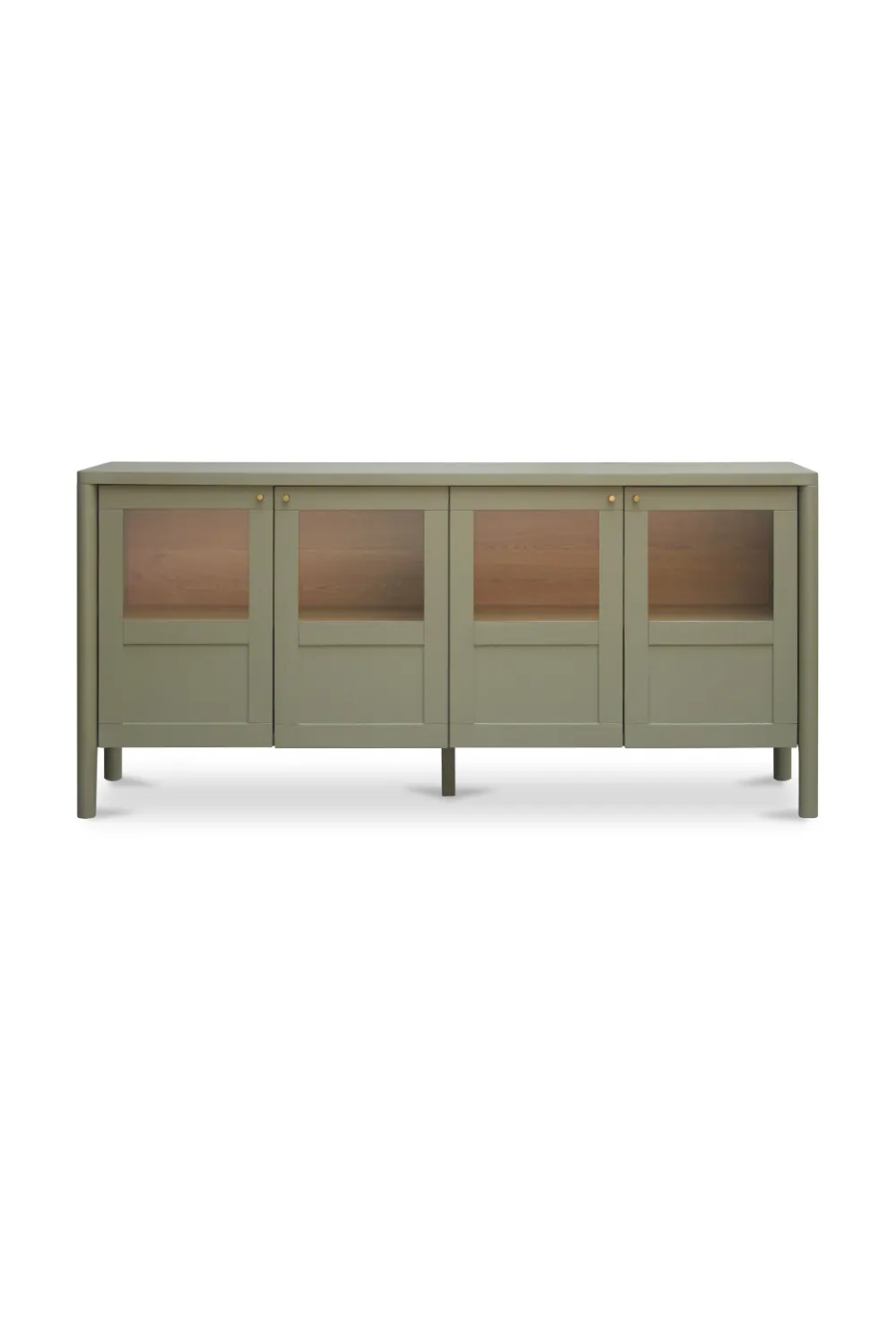 Solid Pine Four-Door Sideboard