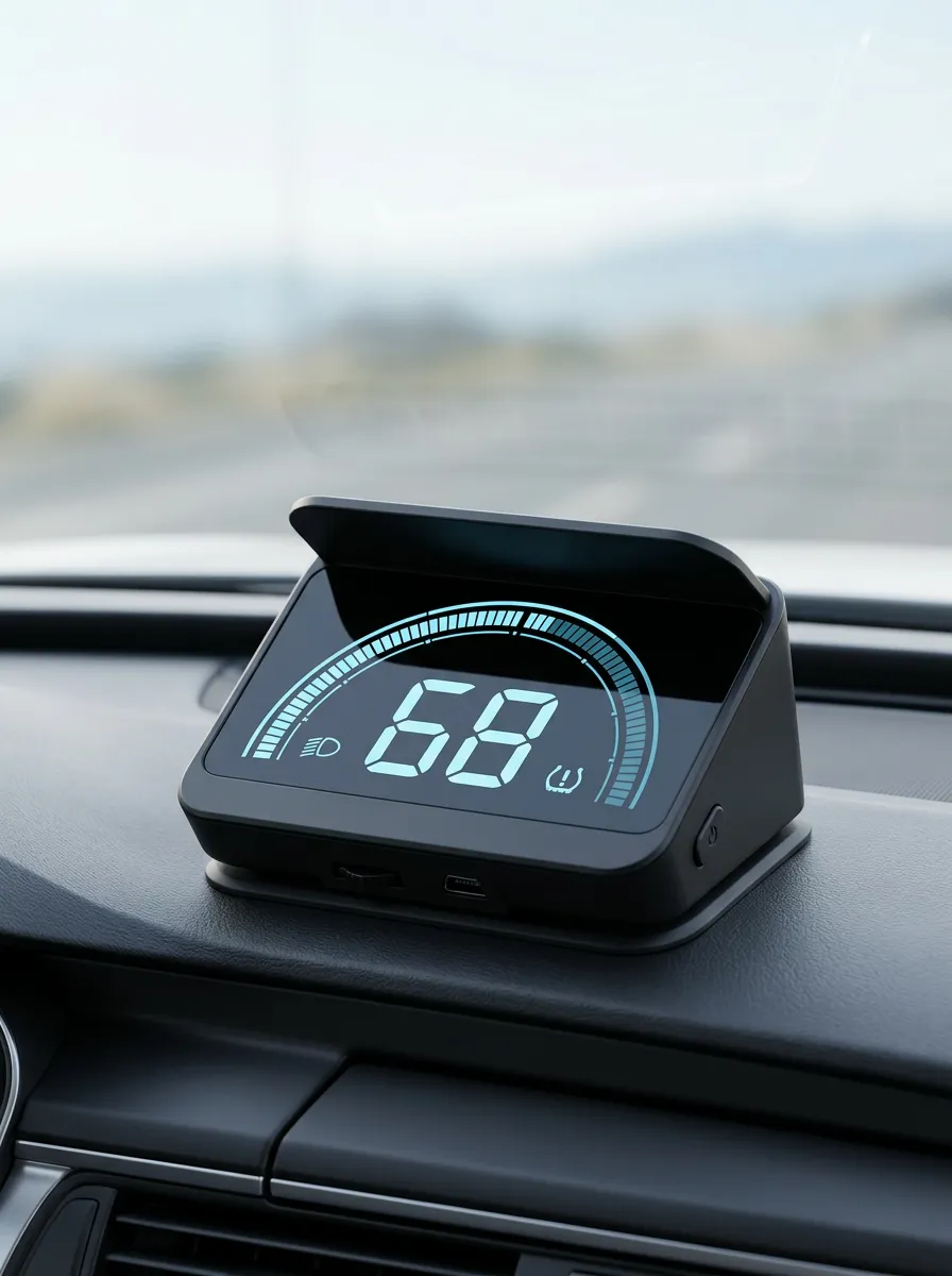 Script Digital-Speedometer HUD LED-Display Car HUD Display