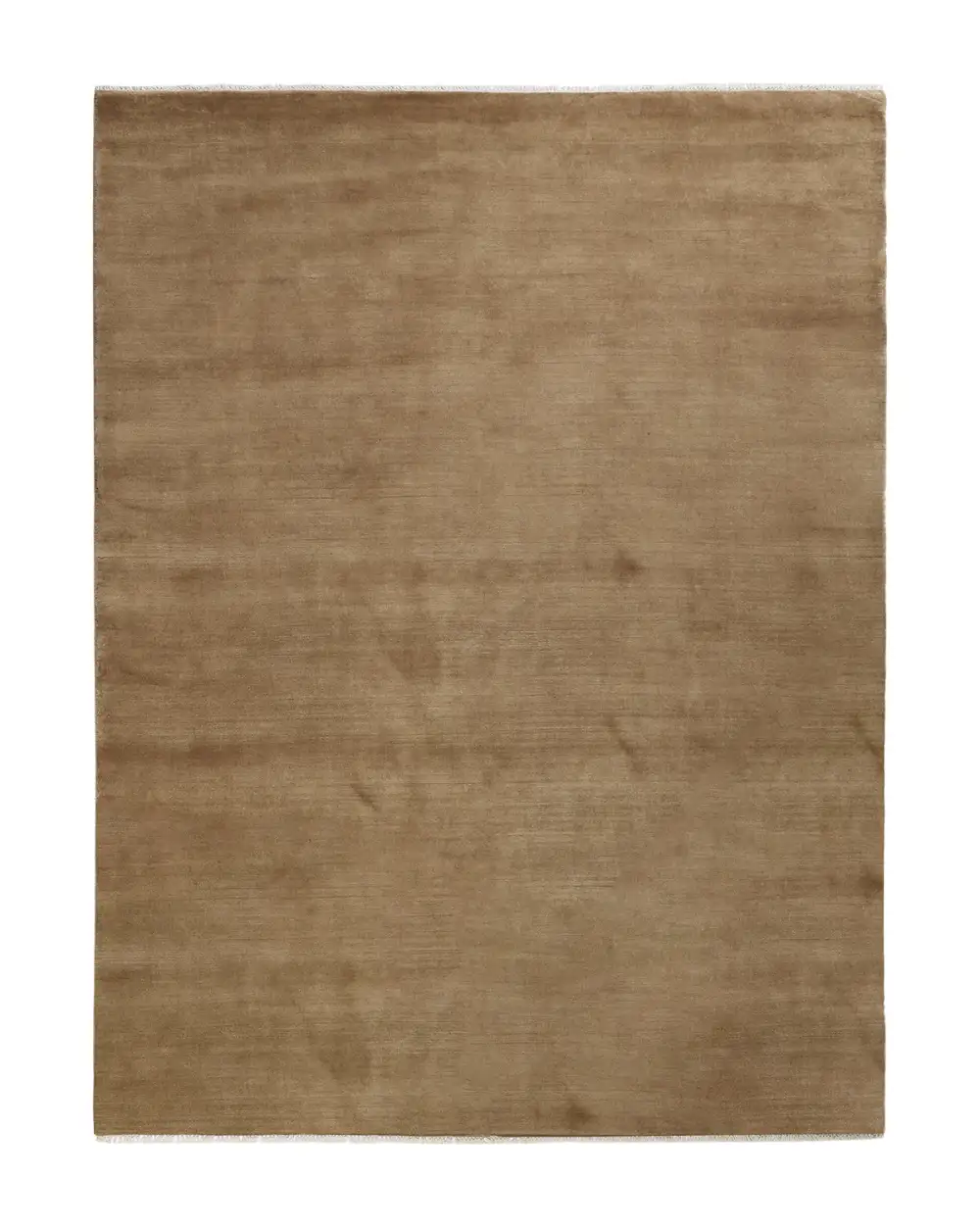 Plush-Pile Hand-Loomed Wool Area Rug