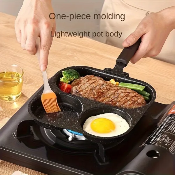 Non-Stick Divided Grill Pan