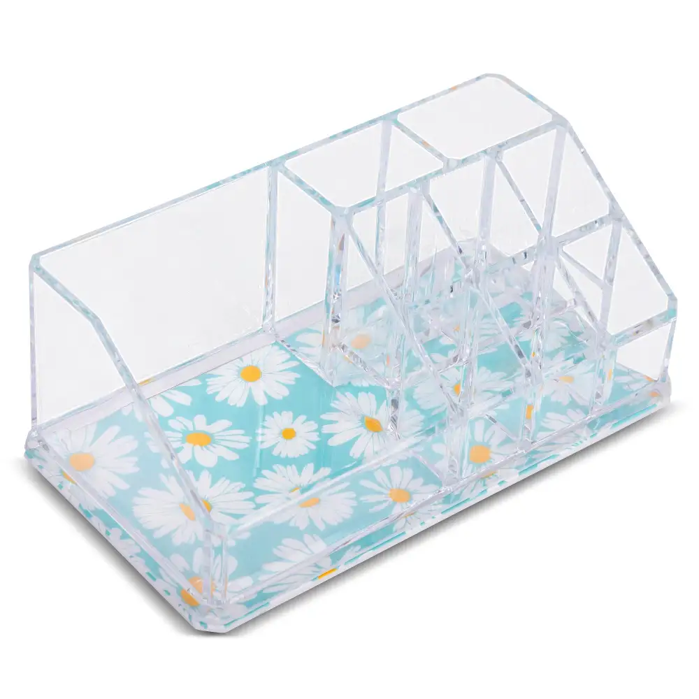 Mini Organizer Slots Daisy Print