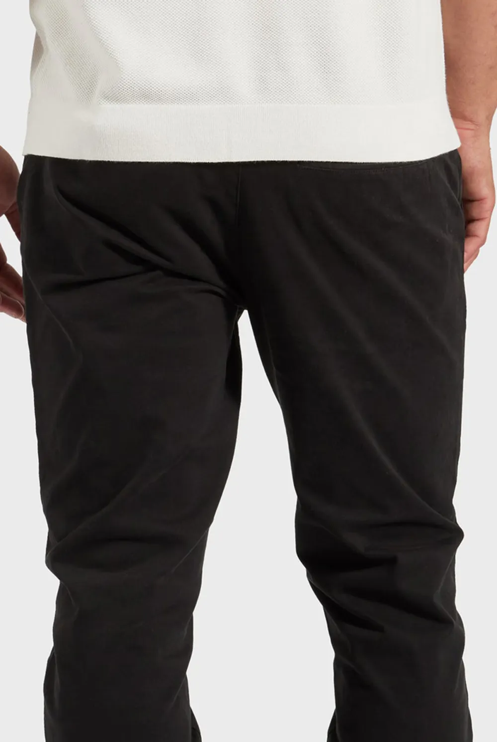 Slim Tapered Stretch Cotton Casual Jogger Pants