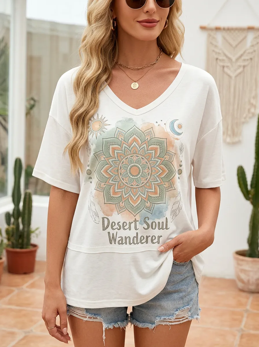 Boho Desert Soul T-Shirt Classic