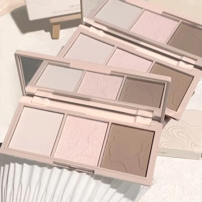 3-in-1 Contour & Highlighter Palette