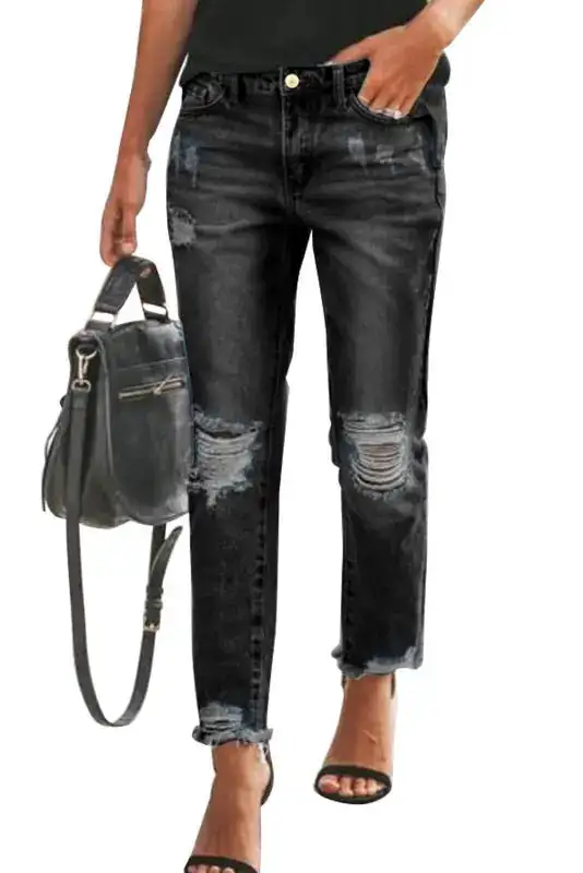 High Rise Totally Shaping Skinny Denim Jeans