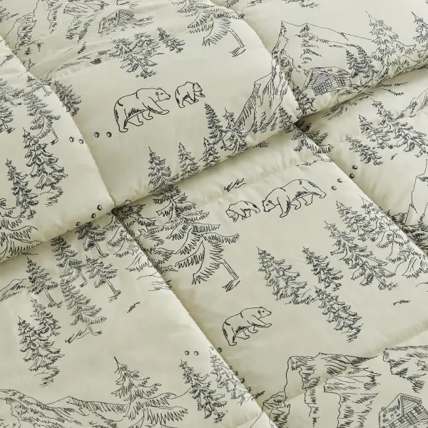 Reversible Microfiber Comforter Set