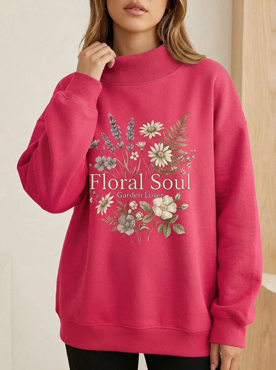 Floral Soul Garden Sweatshirt