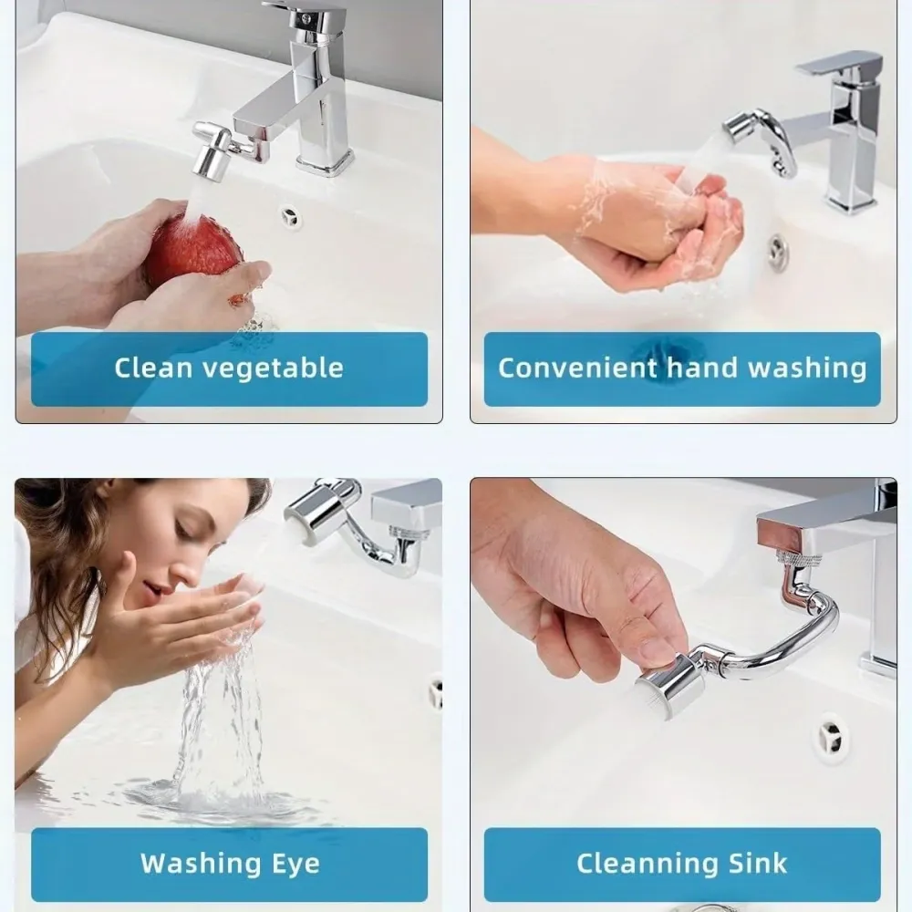 Multi-Angle Faucet Extender