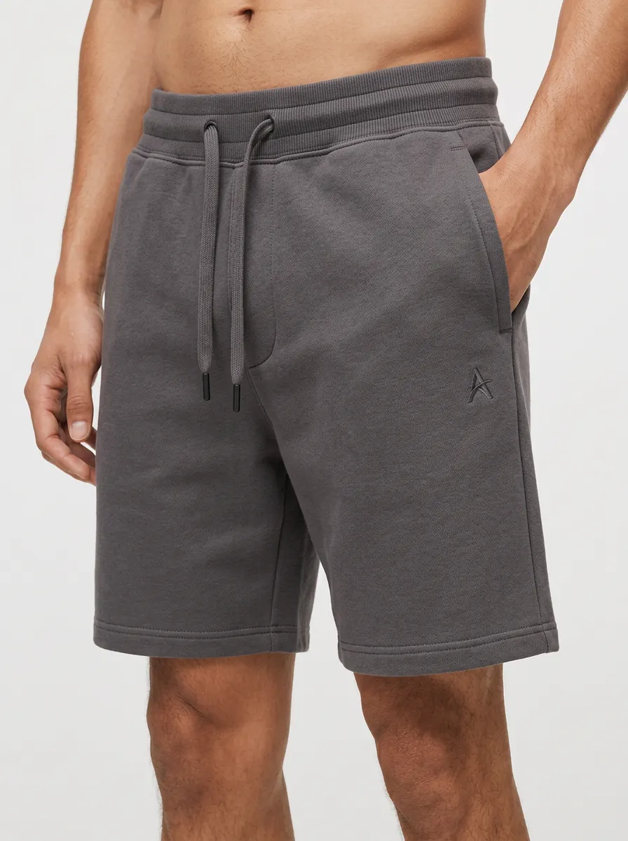 Men's Minimalist A1 Logo Embroidered Drawstring Shorts