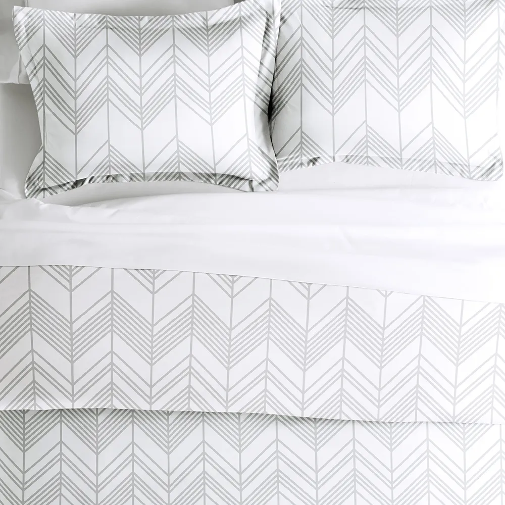 Alps Chevron Pattern Duvet Cover Set