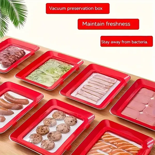 Stackable Food Storage Trays