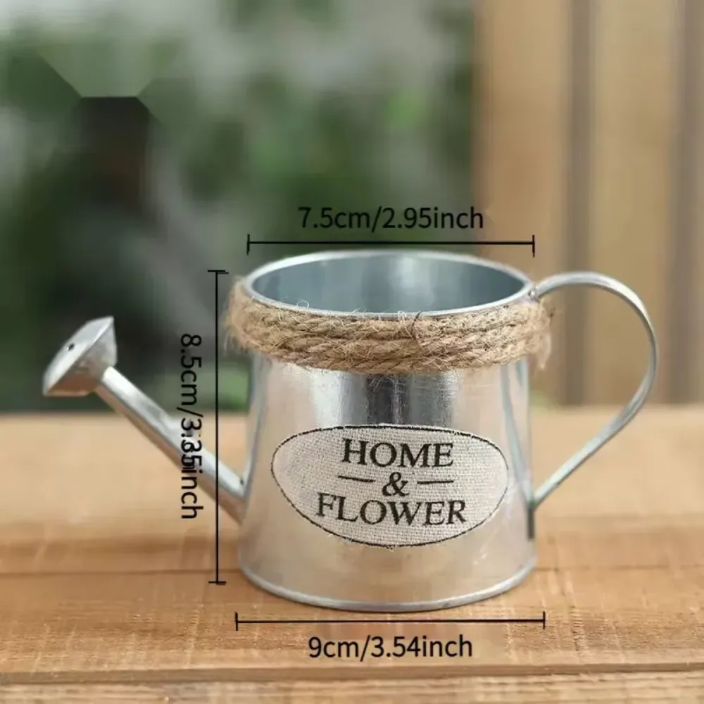 Vintage Watering Can Planter