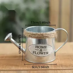 Vintage Watering Can Planter
