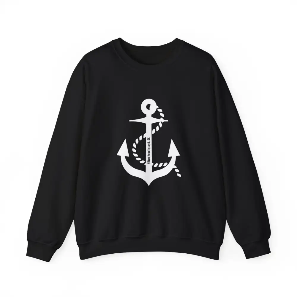 Anchor Graphic Crewneck Sweatshirt