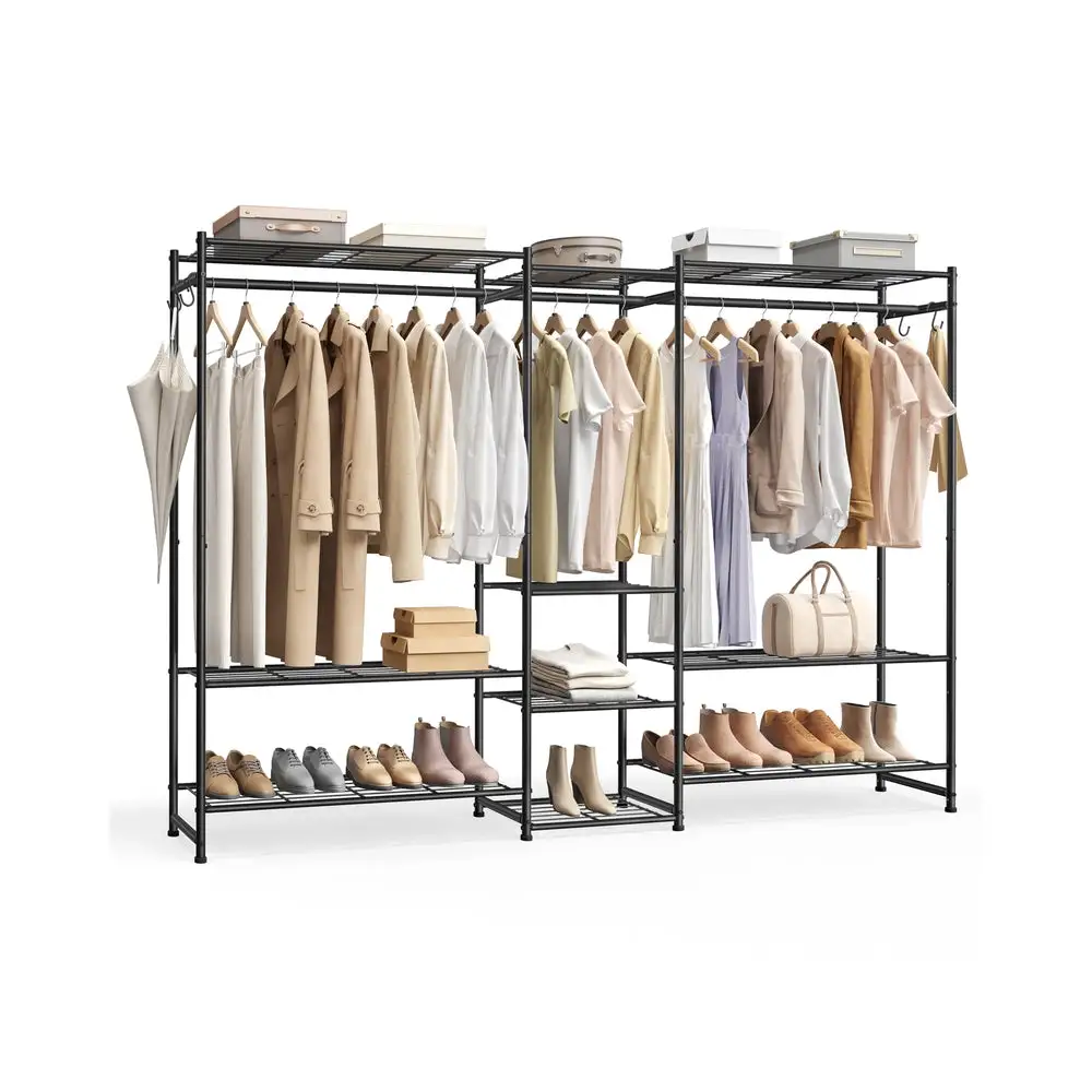 Spacious Open Wardrobe Storage Frame
