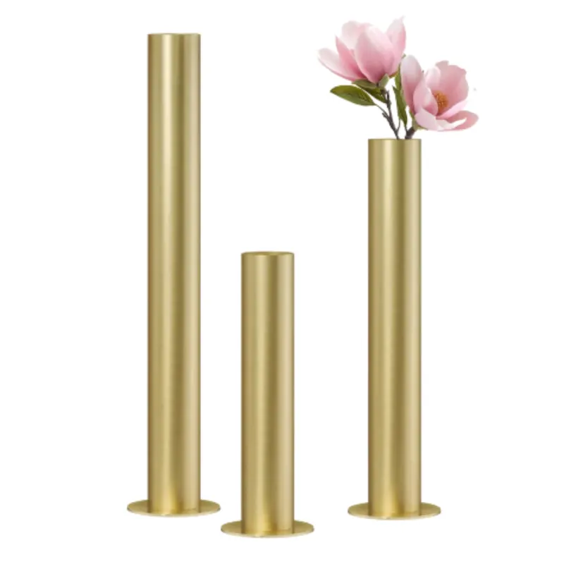 Brushed Decorative Table Vase