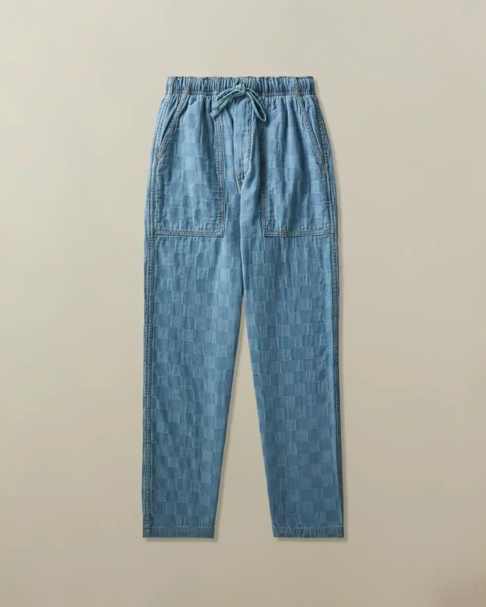 Patchwork Denim Pant
