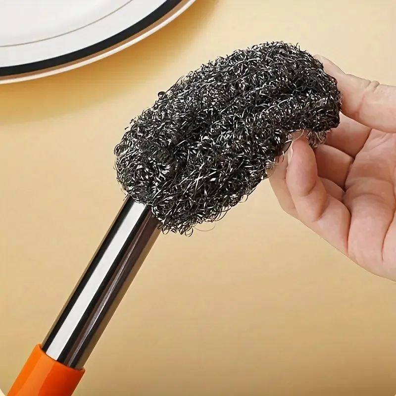 Three-Piece Set Of Durable Stainless Steel Brushes
