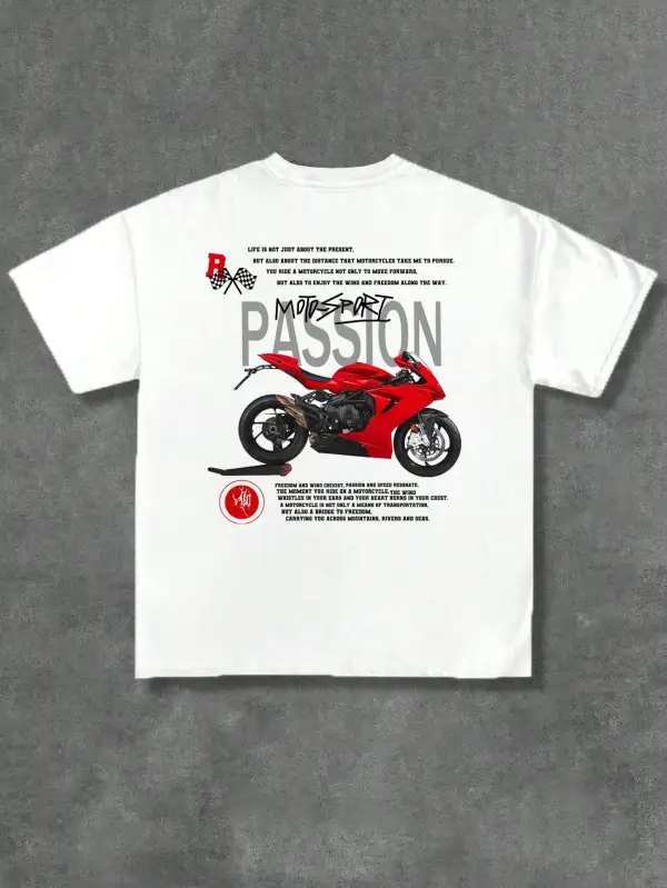 Men Letter Graphic T-Shirt