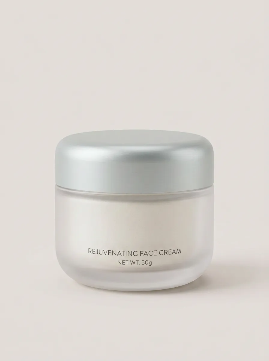 Dual-Effect Renewal Facial Cream in Printed Jar