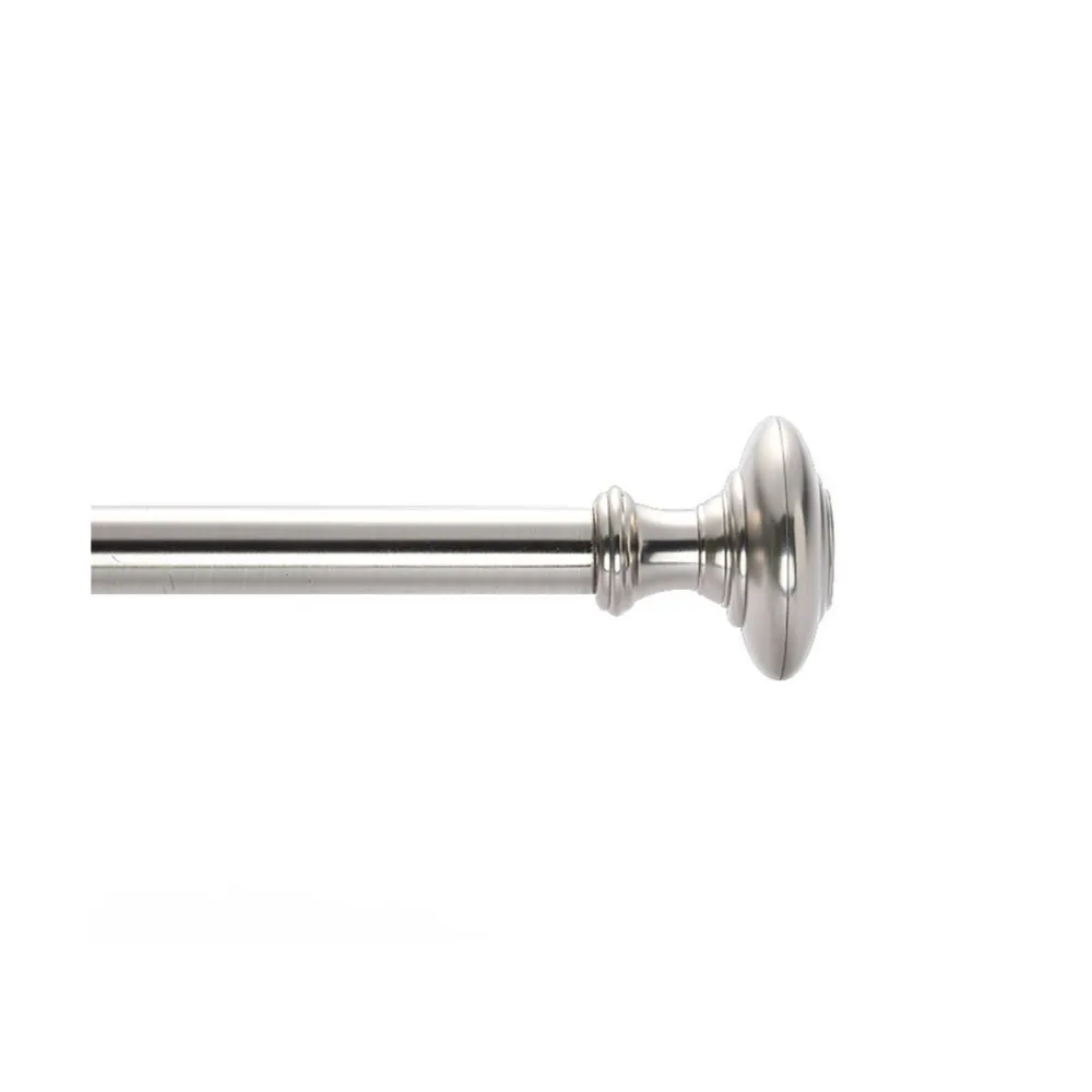 Metal Alloy Drapery Rod Set