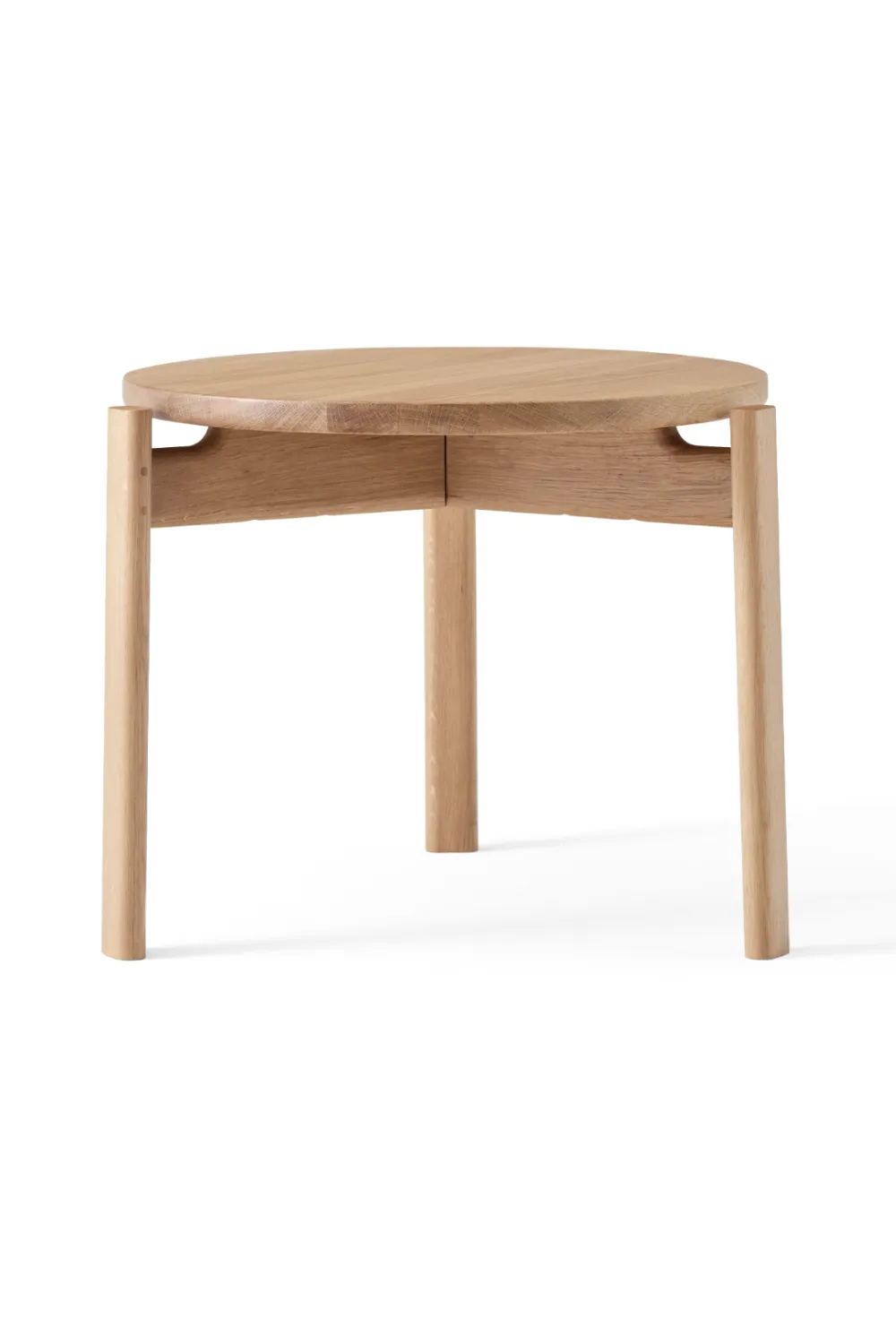 Round Wooden Lounge Table