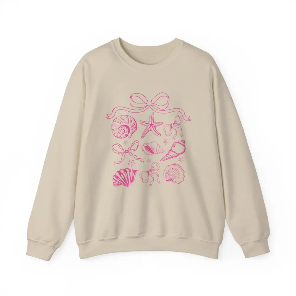 Bow Graphic Crewneck Sweatshirt