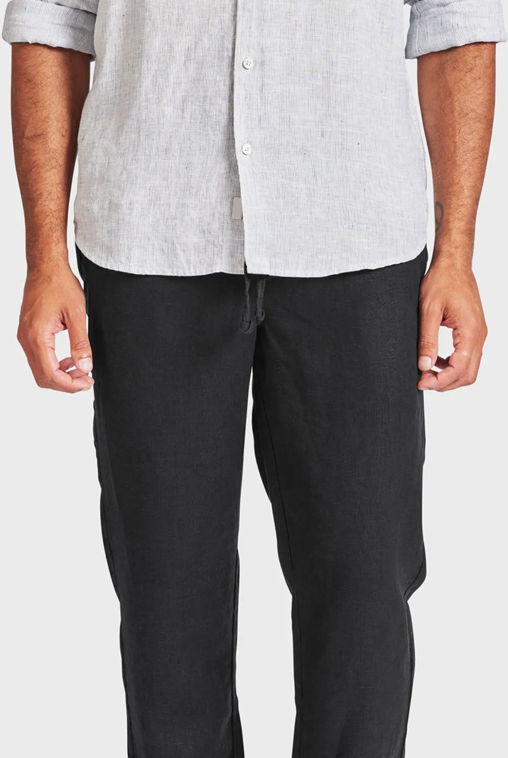 Lightweight Breathable Linen Casual Jogger Pants
