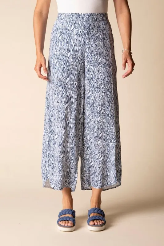 Wide Leg Cropped Pants