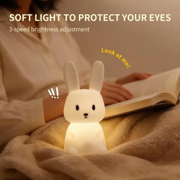 Warm Glow Bunny Lamp