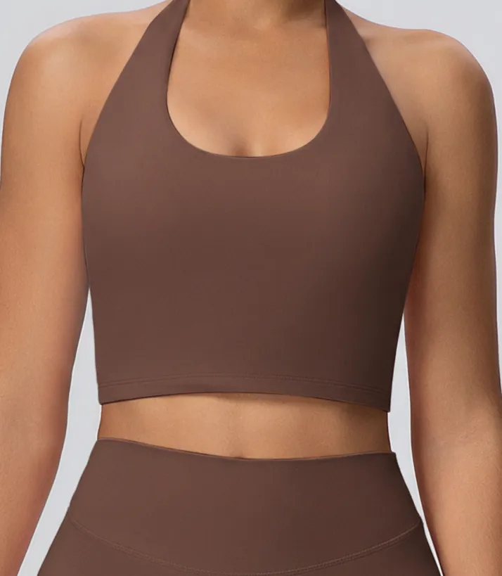 Women's Halter-Neck Yoga Tank